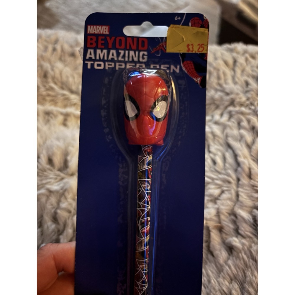 Vintage Marvel Beyond Amazing Pen Topper New‎ In Original Packaging. 3013